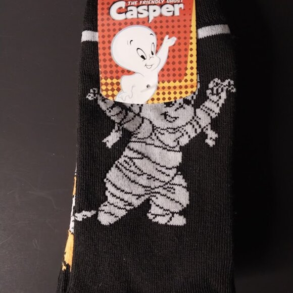 Casper the Friendly Ghost 2 Socks - Picture 2 of 5